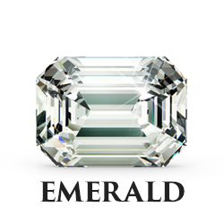 Diamond Shape Emerald