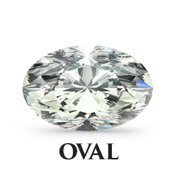 Diamond Shape Oval